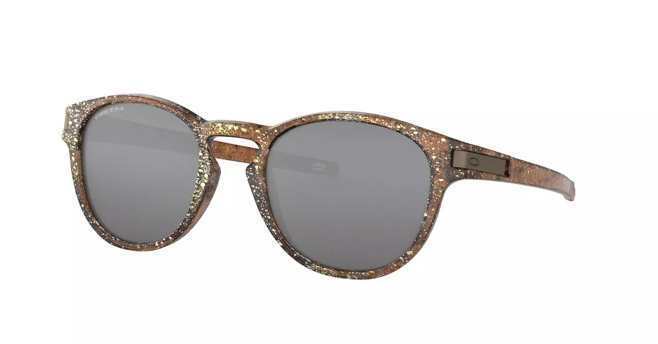 Oakley Latch (A) Splatter Dark Amber W/ Prizm Blk (OO9349-31) s53