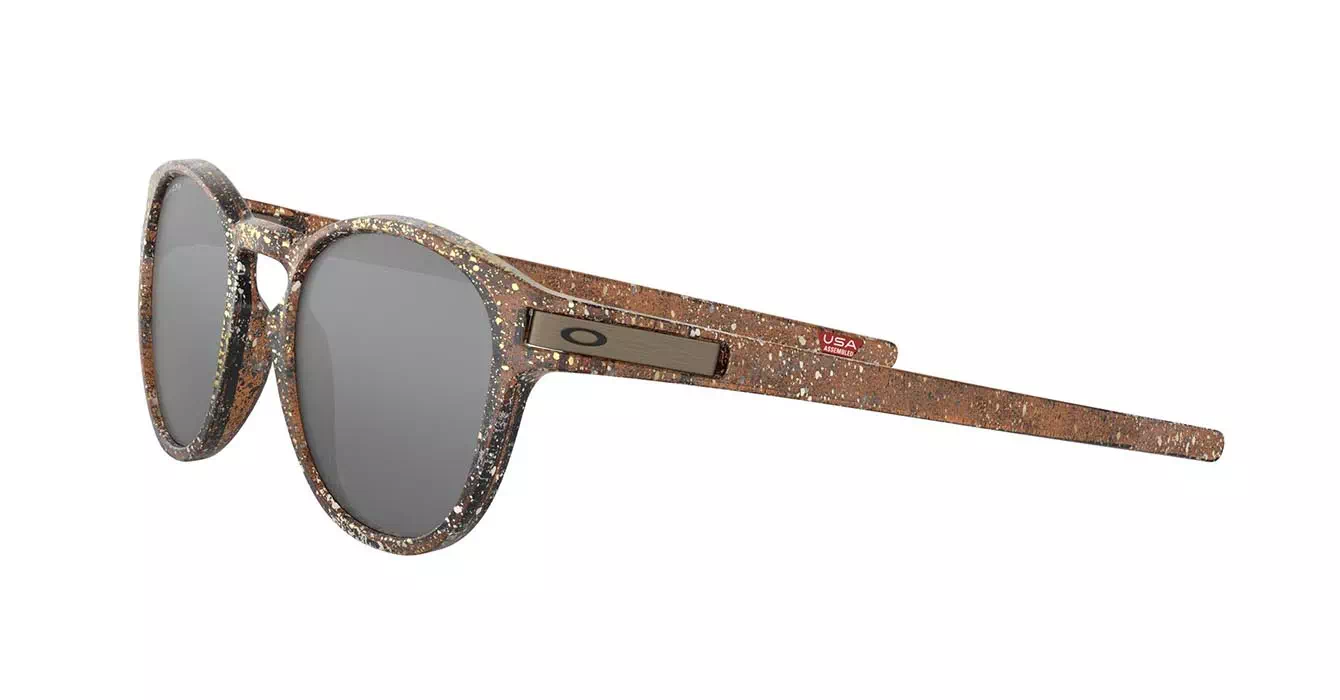 Oakley Latch (A) Splatter Dark Amber W/ Prizm Blk (OO9349-31) s53