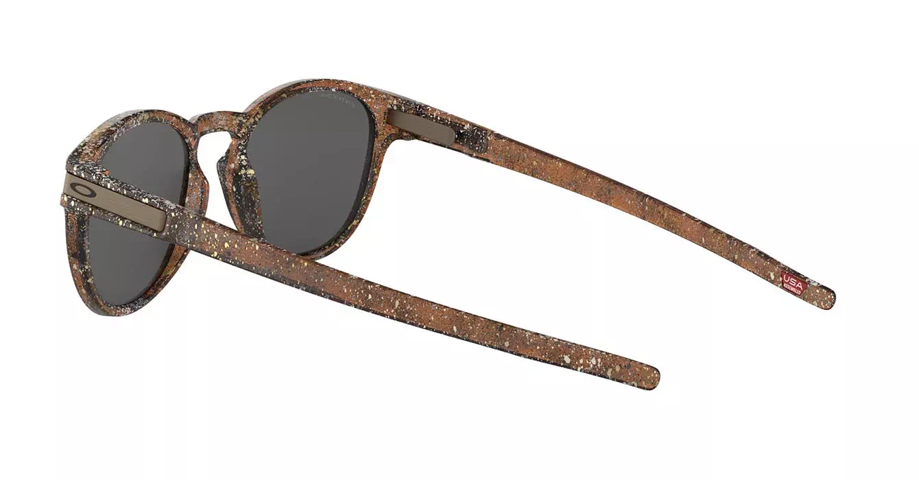 Oakley Latch (A) Splatter Dark Amber W/ Prizm Blk (OO9349-31) s53