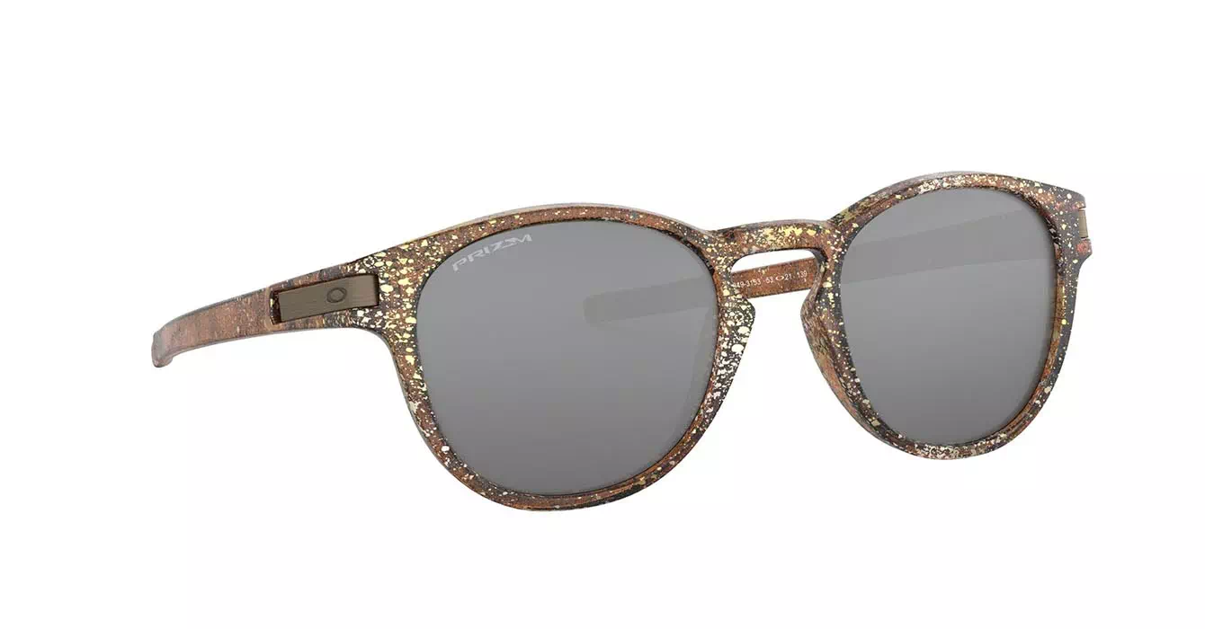 Oakley Latch (A) Splatter Dark Amber W/ Prizm Blk (OO9349-31) s53