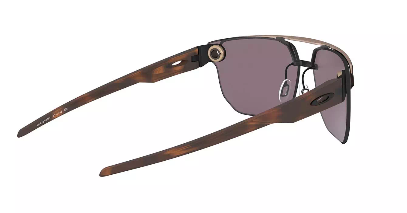 Oakley Chrystl Satin Toast W/prizm Grey (OO4136-01) s67
