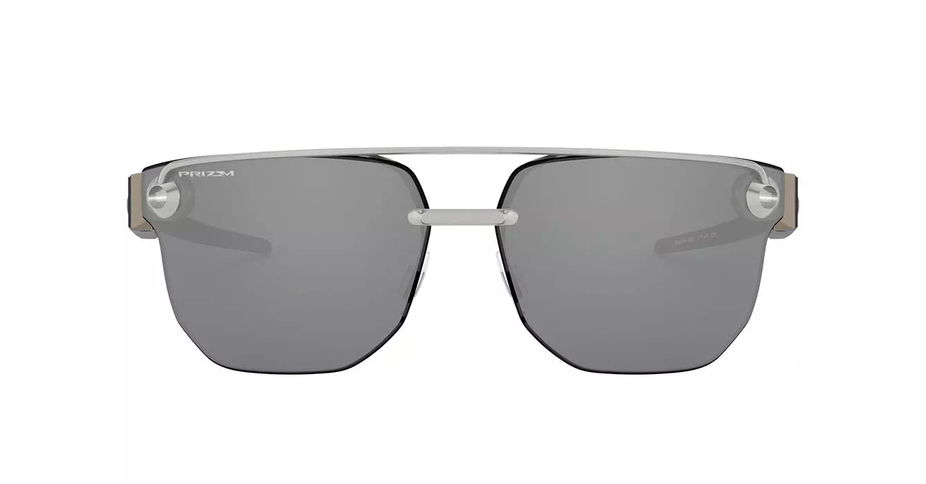 Oakley Chrystl Satin Chrome W/prizm Black (OO4136-05) s67