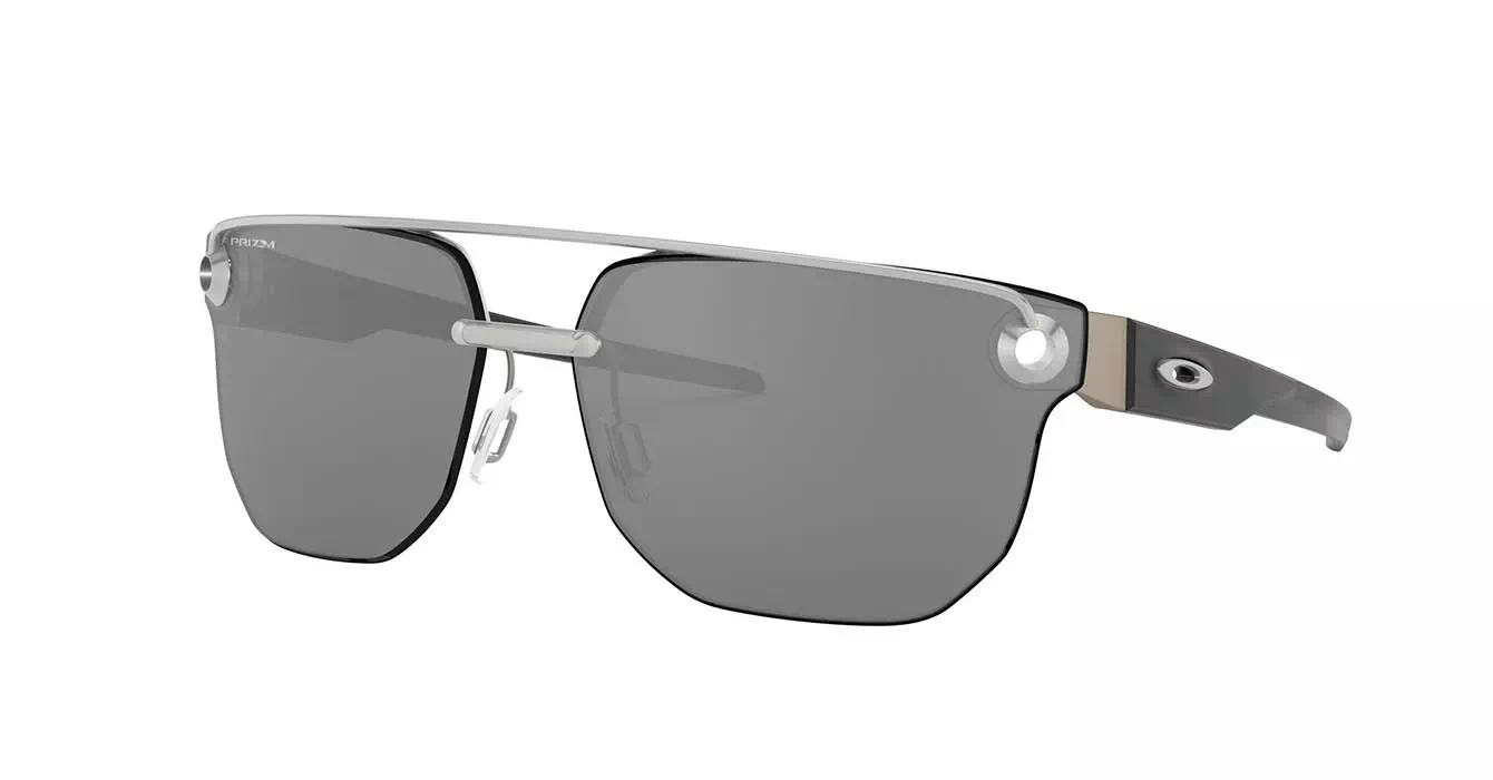 Oakley Chrystl Satin Chrome W/prizm Black (OO4136-05) s67