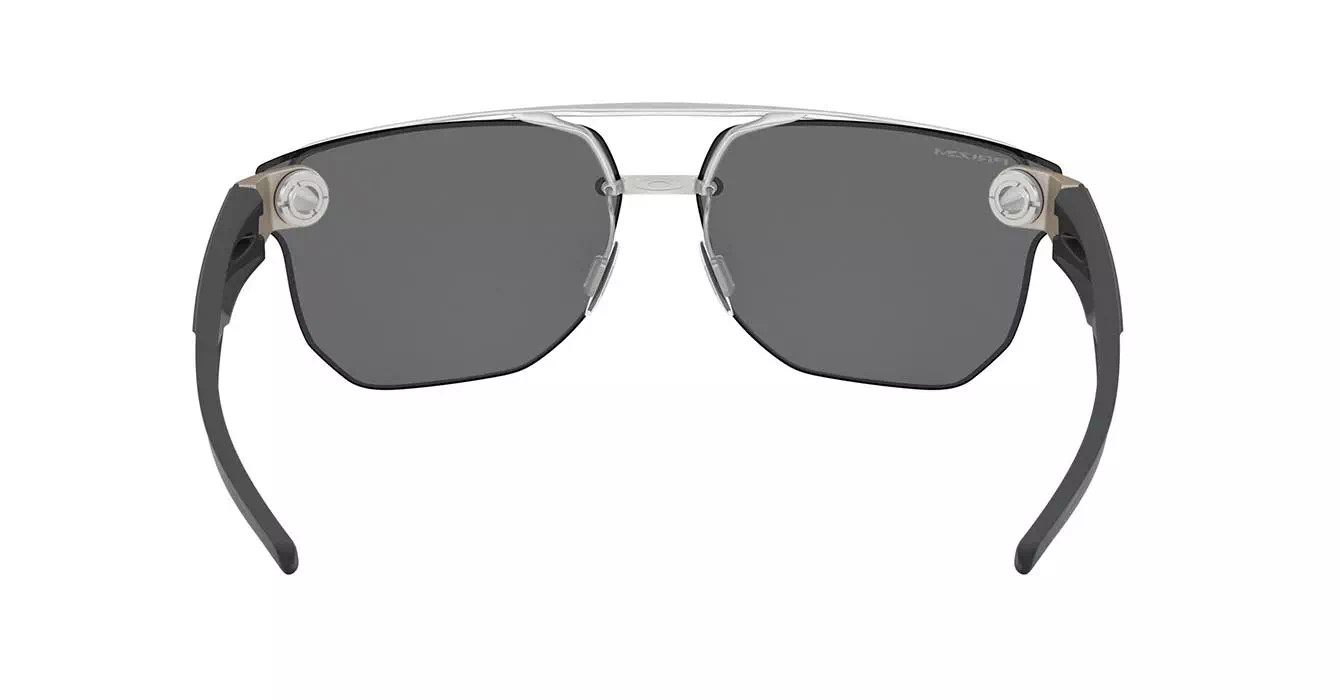 Oakley Chrystl Satin Chrome W/prizm Black (OO4136-05) s67