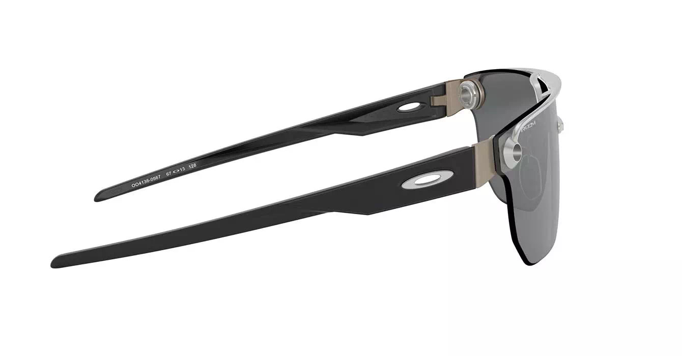 Oakley Chrystl Satin Chrome W/prizm Black (OO4136-05) s67