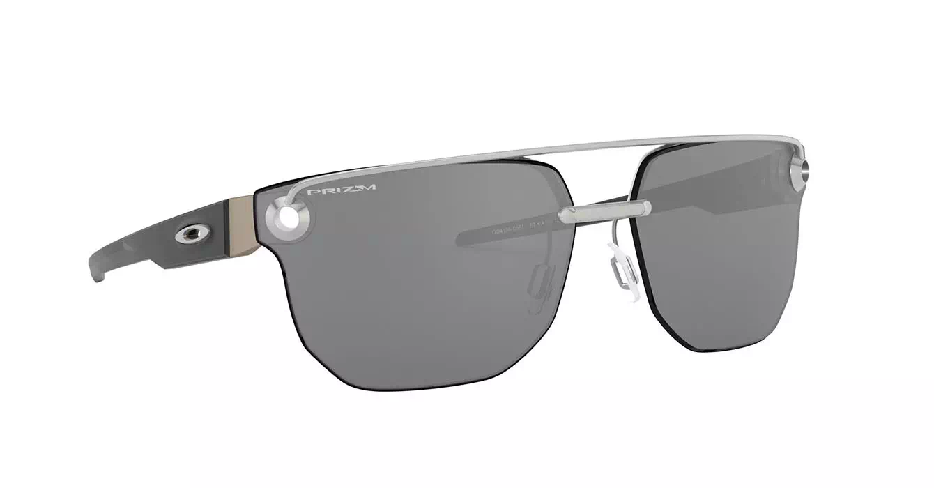 Oakley Chrystl Satin Chrome W/prizm Black (OO4136-05) s67