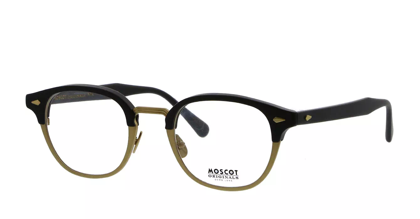 Moscot Lemtosh-Mac Matte Black/Matte Gold s49
