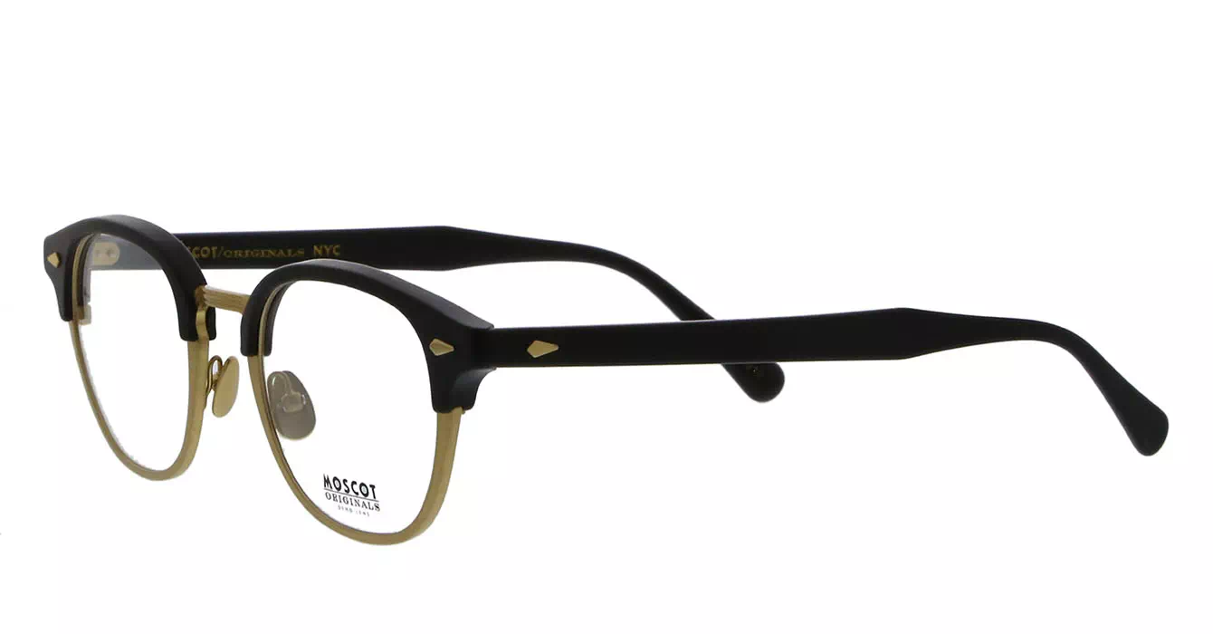 Moscot Lemtosh-Mac Matte Black/Matte Gold s49