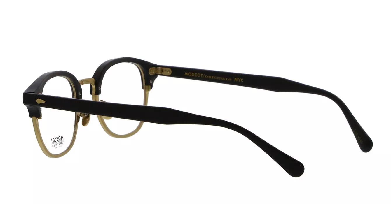 Moscot Lemtosh-Mac Matte Black/Matte Gold s49