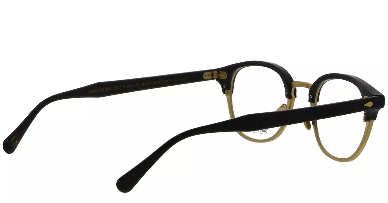 Moscot Lemtosh-Mac Matte Black/Matte Gold s49