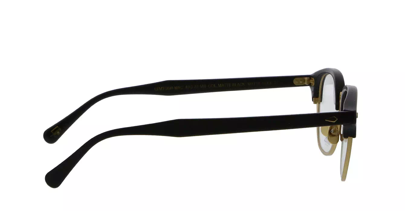 Moscot Lemtosh-Mac Matte Black/Matte Gold s49