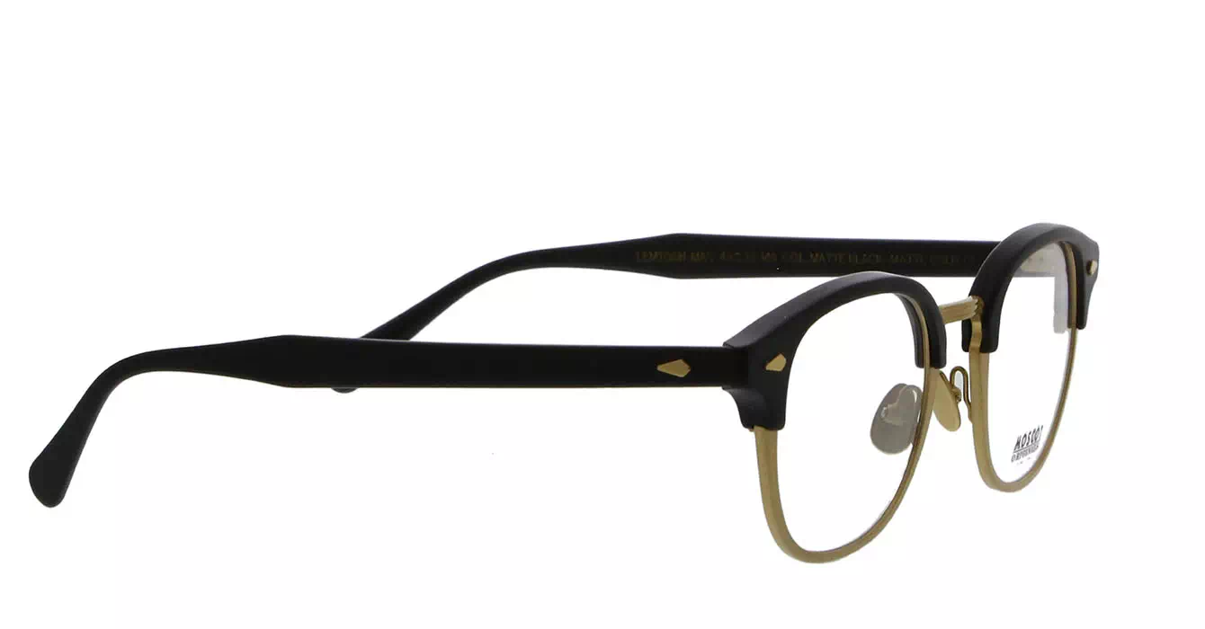 Moscot Lemtosh-Mac Matte Black/Matte Gold s49
