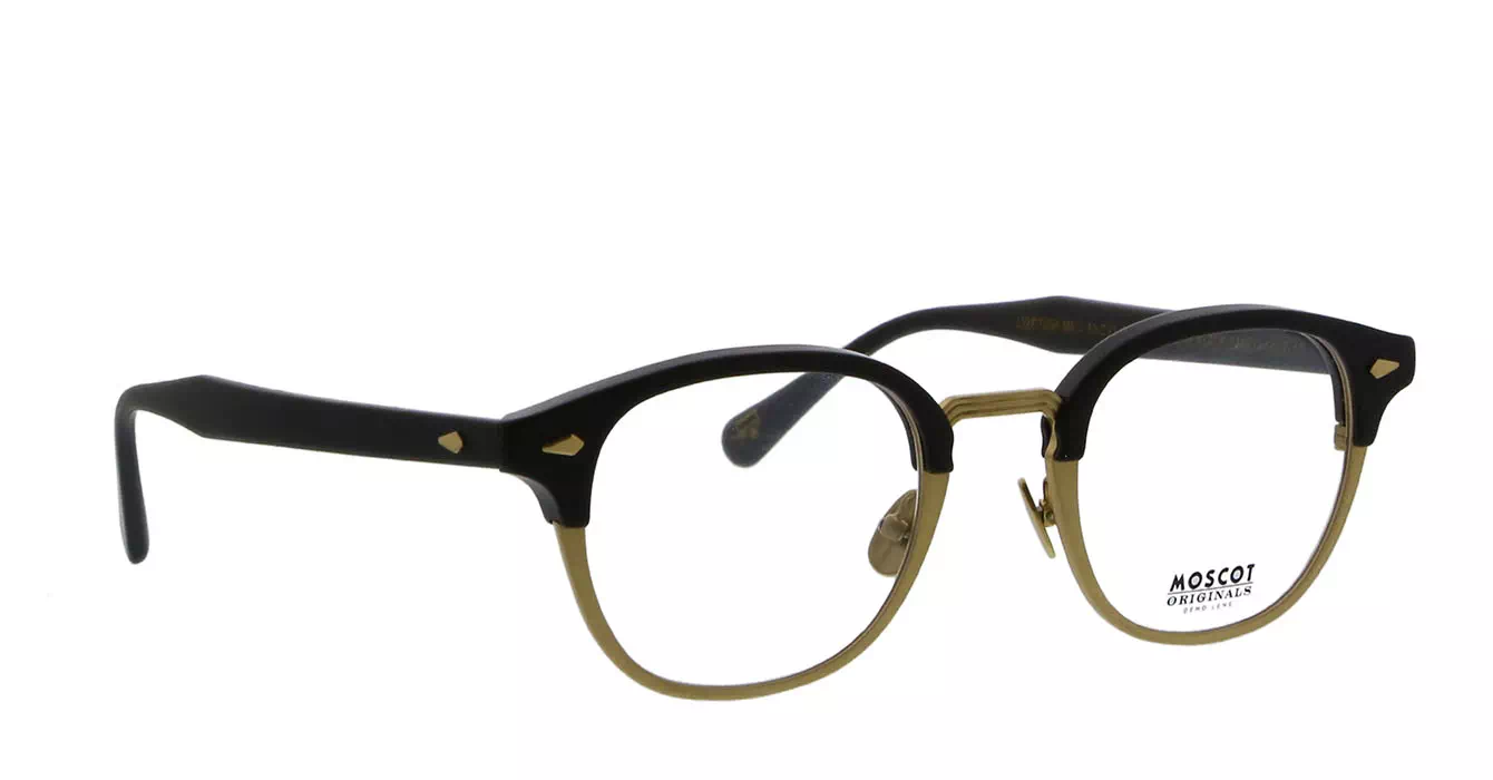 Moscot Lemtosh-Mac Matte Black/Matte Gold s49