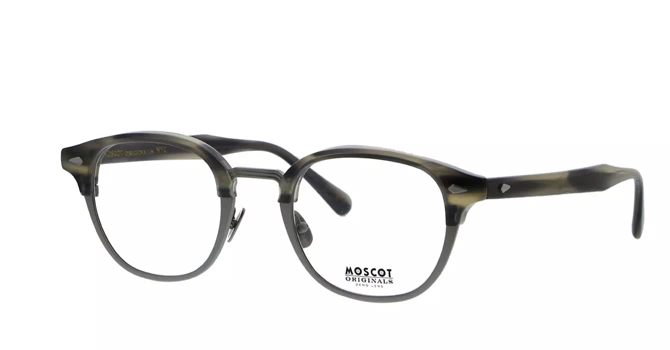 Moscot Lemtosh-Mac Grey Tortoise/Matte Silver s49