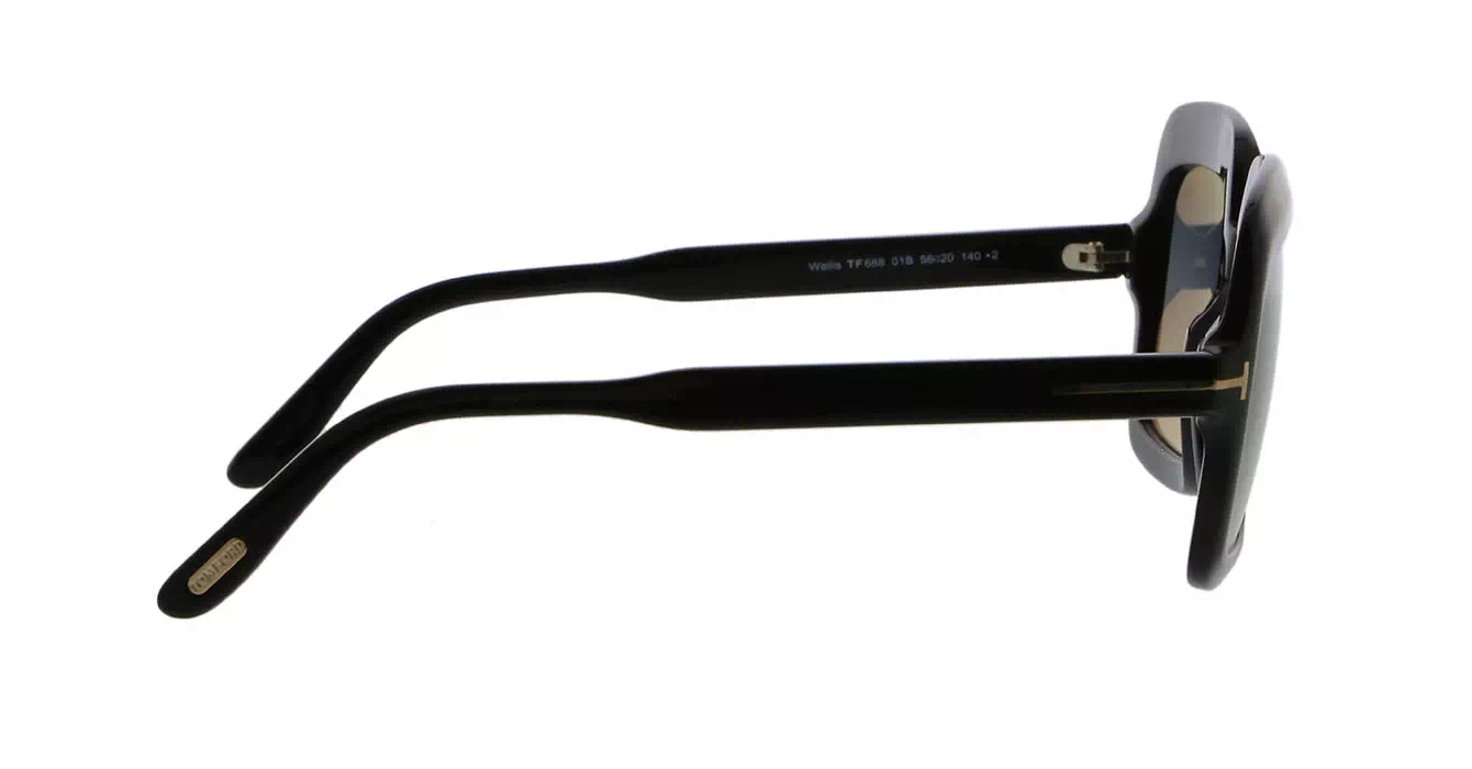 Tom Ford FT688 01B s56 WALLIS