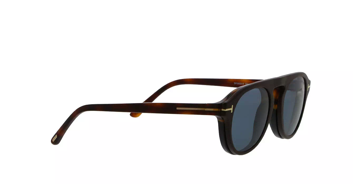 Tom Ford FT5533-B 56V s49 + CLIP ON