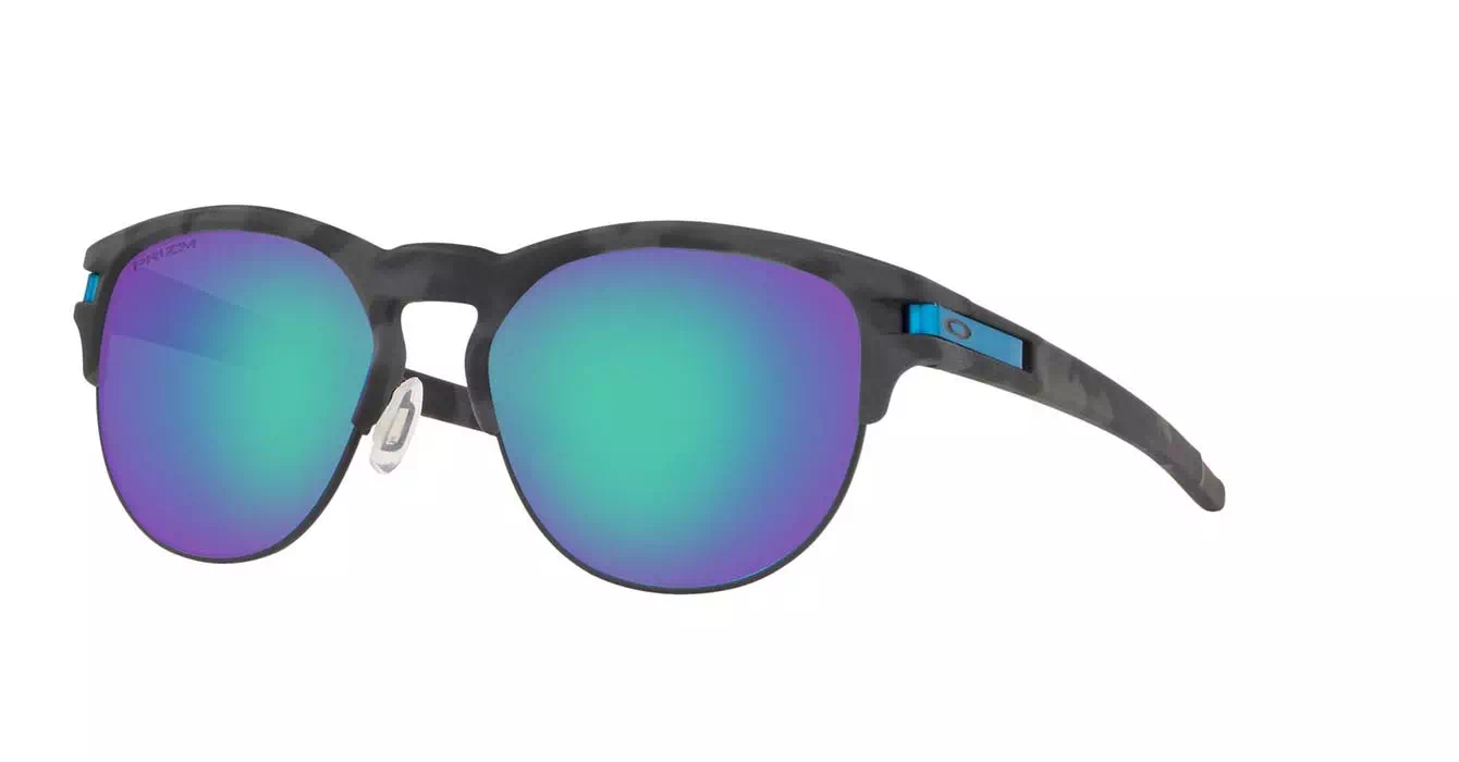 Oakley Prizm Latch Key Matte Blk Camo W/prizm Sapphire (OO9394-13) s55