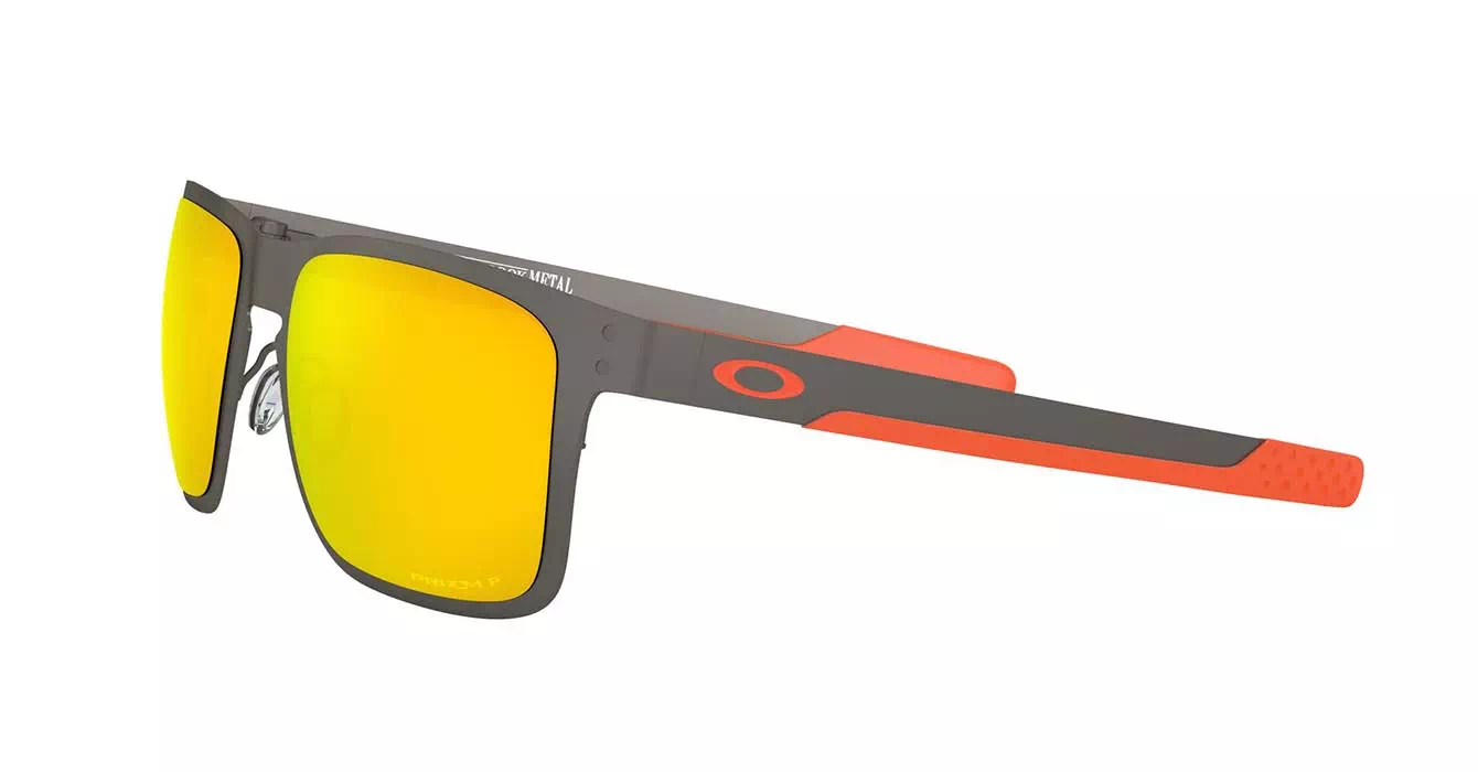 Oakley Holbrook Metal Matte Gunmetal W/ Prizm Ruby Polarized (OO4123-22) s55