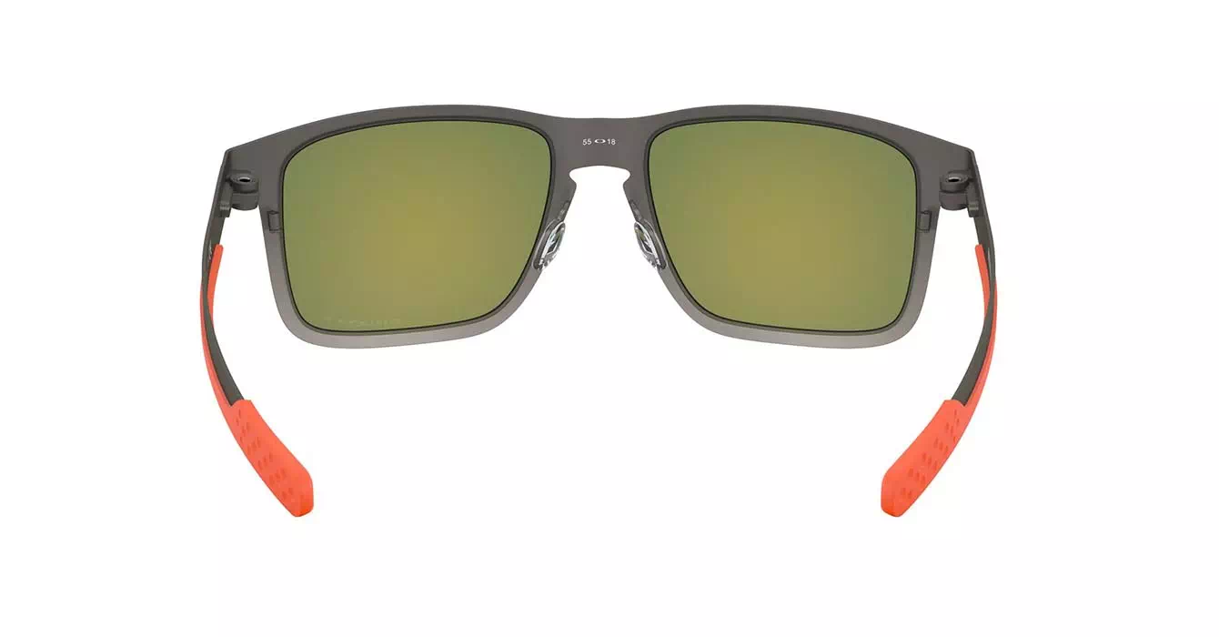 Oakley Holbrook Metal Matte Gunmetal W/ Prizm Ruby Polarized (OO4123-22) s55