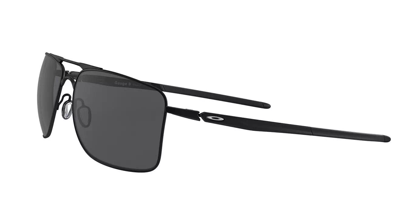 Oakley Gauge 8 Matte Black W/ Grey (OO4124-01) s62