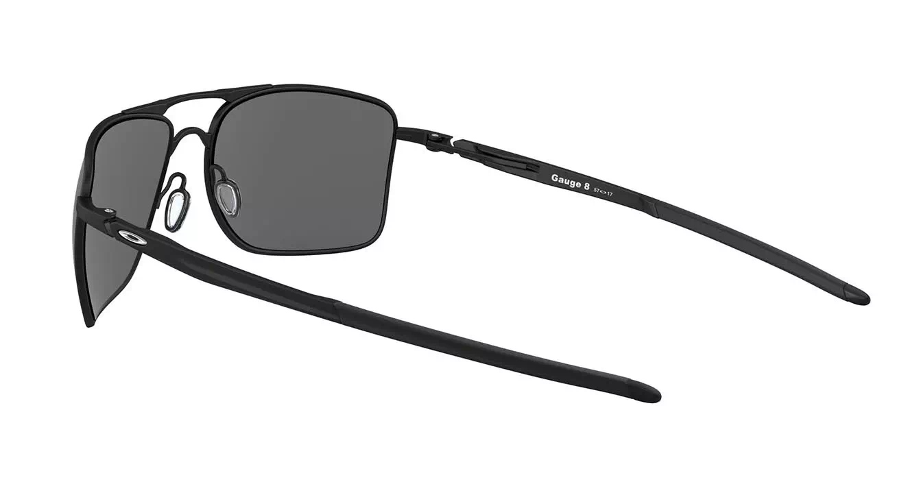 Oakley Gauge 8 Matte Black W/ Grey (OO4124-01) s62