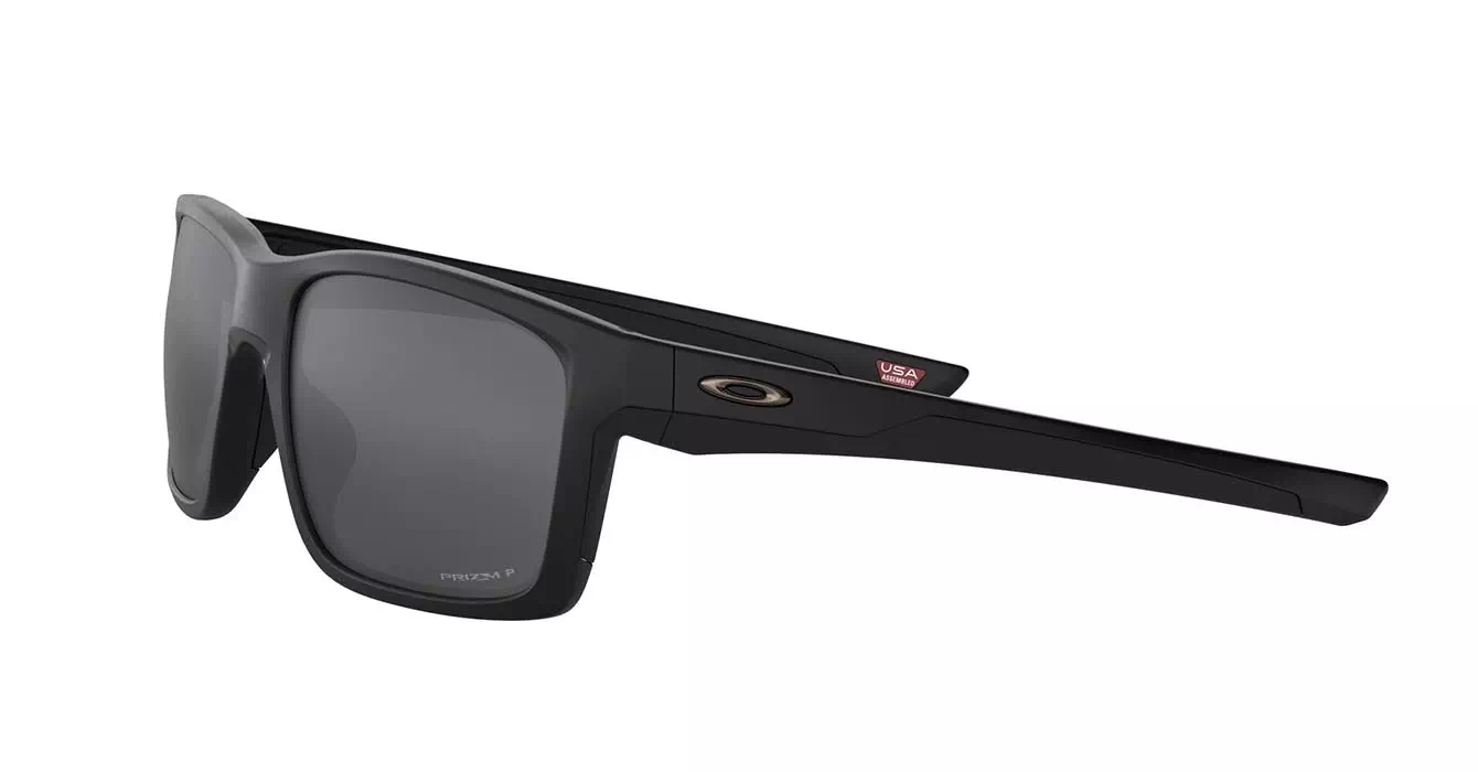 Oakley Mainlink Matte Black W/ Prizm Black Polarized (OO9264-45) s61