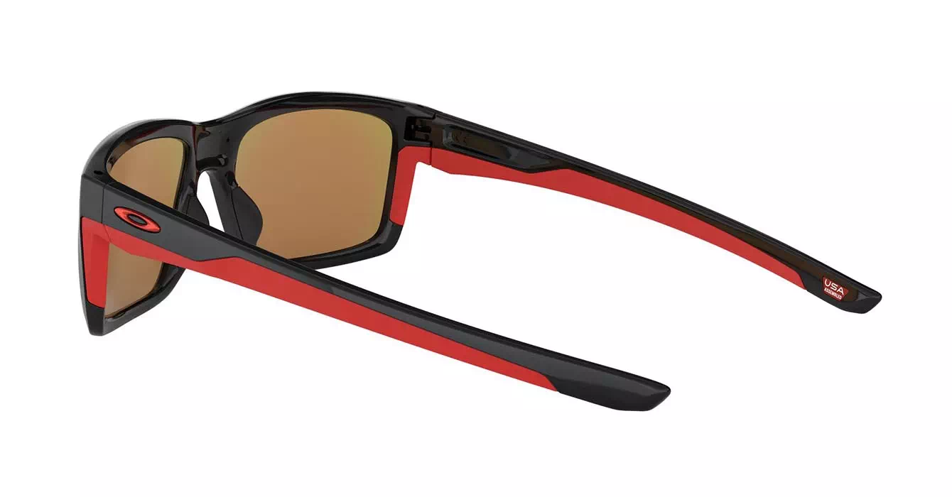 Oakley Mainlink Polished Black W/ Prizm Ruby Polarized (OO9264-46) s61