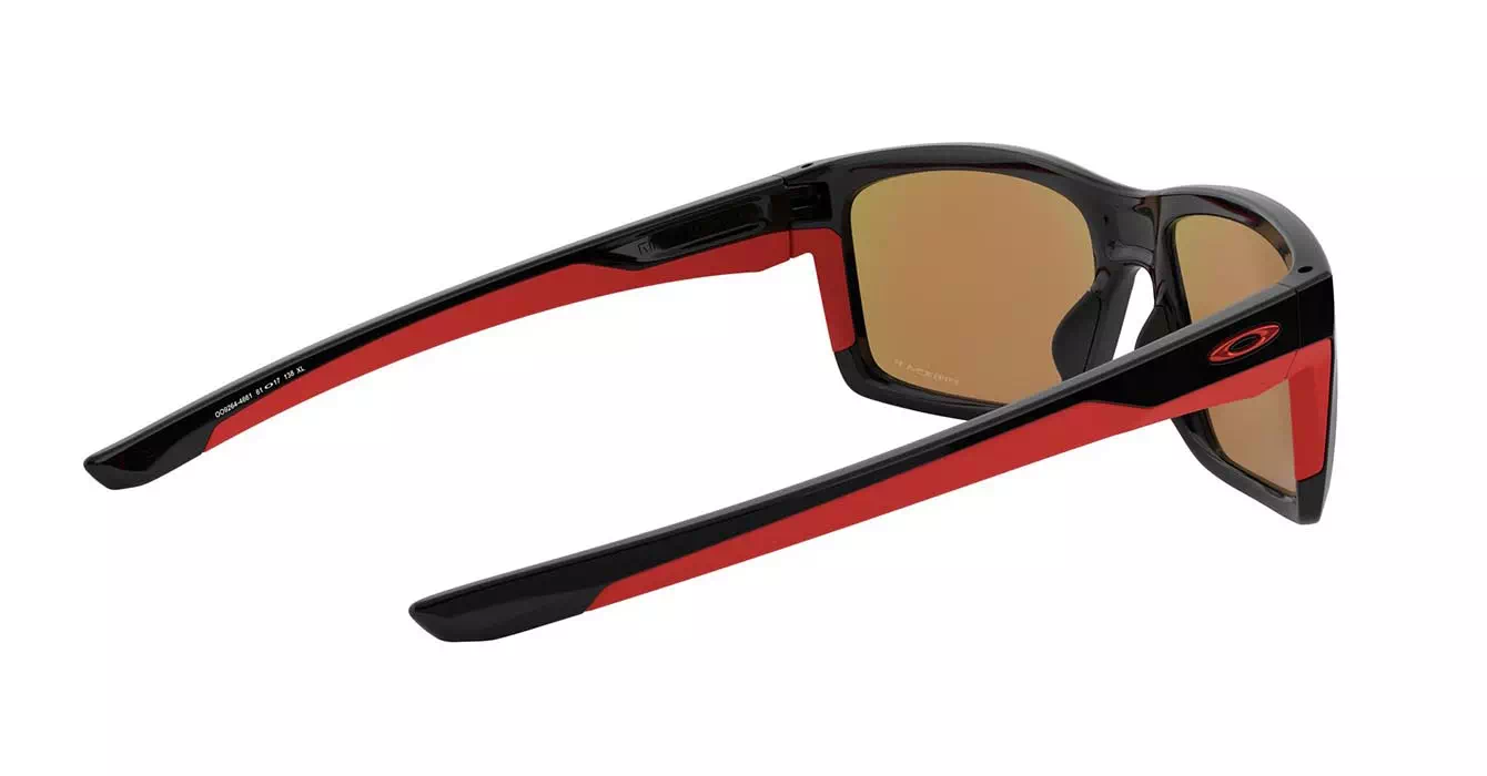 Oakley Mainlink Polished Black W/ Prizm Ruby Polarized (OO9264-46) s61