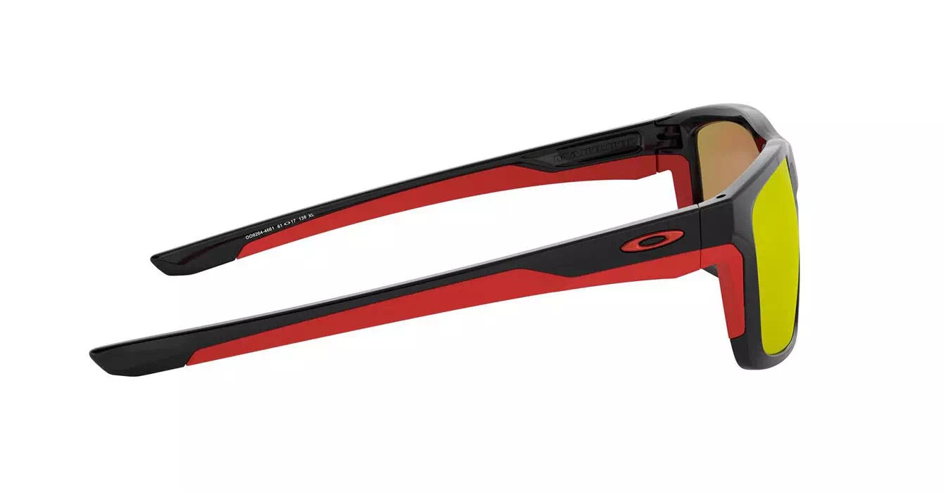 Oakley Mainlink Polished Black W/ Prizm Ruby Polarized (OO9264-46) s61