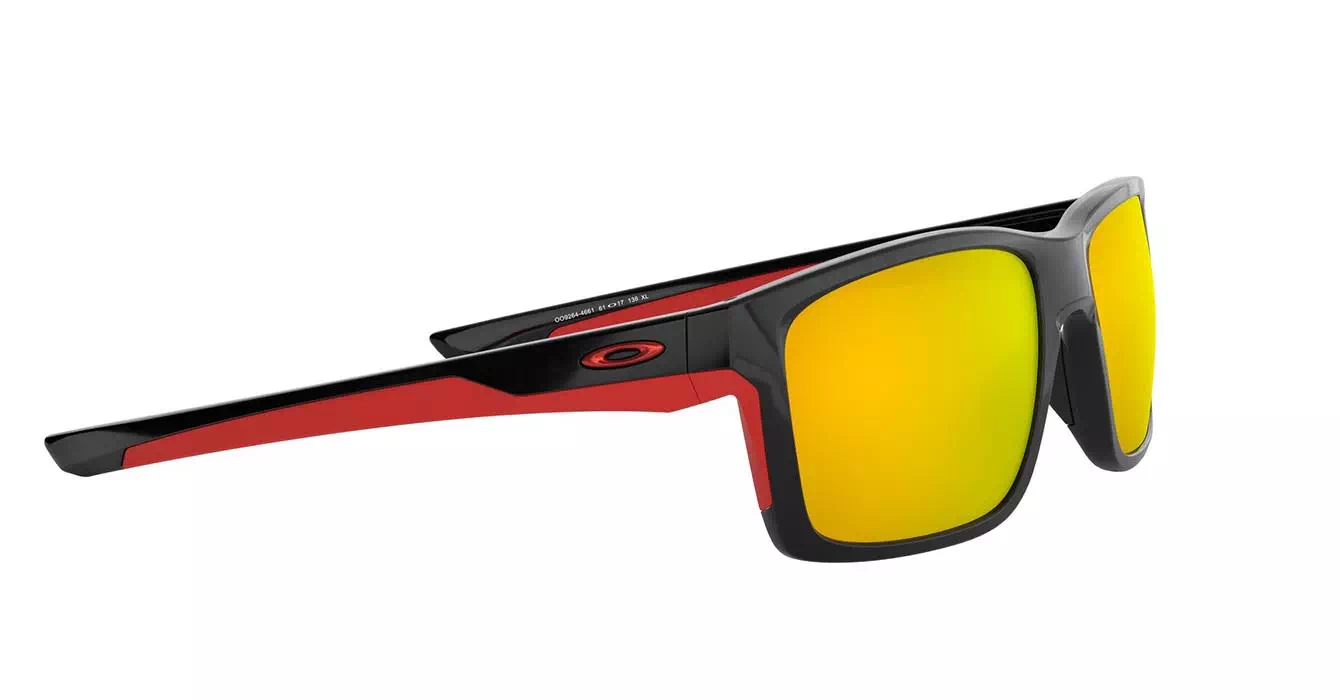 Oakley Mainlink Polished Black W/ Prizm Ruby Polarized (OO9264-46) s61