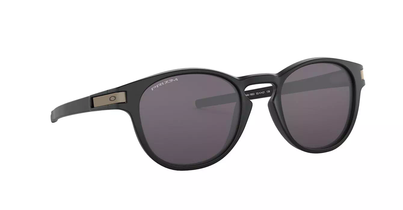 Oakley Latch (A) Matte Black W/ Prizm Grey (OO9349-19) s53