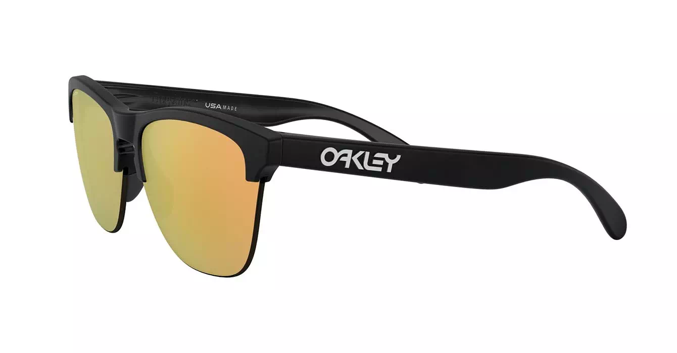 Oakley Frogskins Lite Matte Black W/ Prizm Rose Gold (OO9374-26) s63