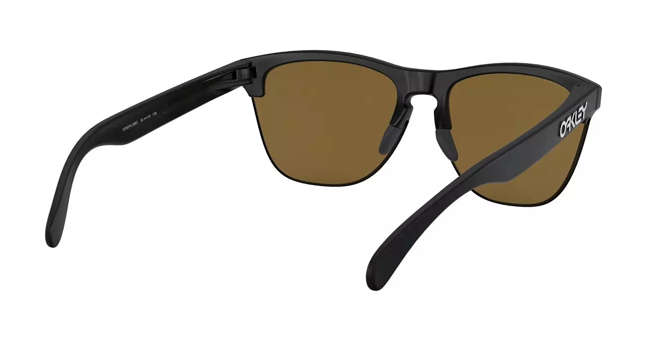 Oakley Frogskins Lite Matte Black W/ Prizm Rose Gold (OO9374-26) s63