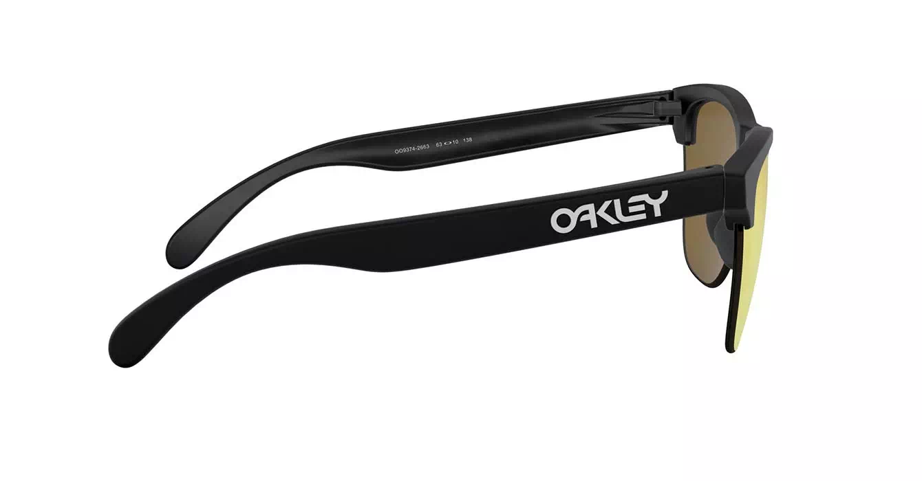 Oakley Frogskins Lite Matte Black W/ Prizm Rose Gold (OO9374-26) s63