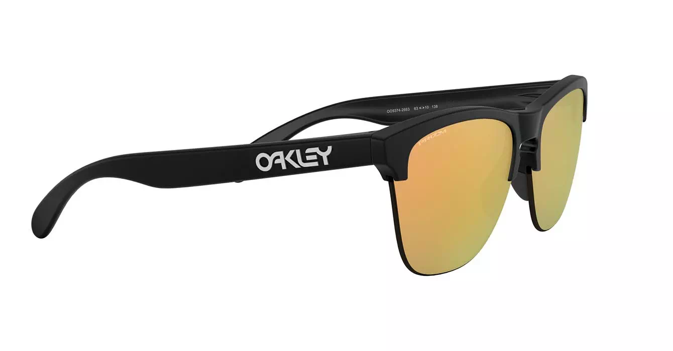 Oakley Frogskins Lite Matte Black W/ Prizm Rose Gold (OO9374-26) s63