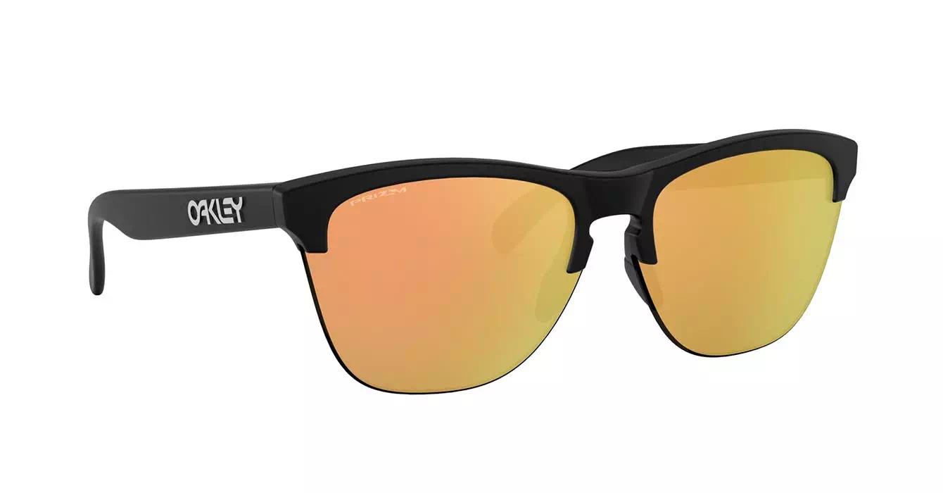 Oakley Frogskins Lite Matte Black W/ Prizm Rose Gold (OO9374-26) s63