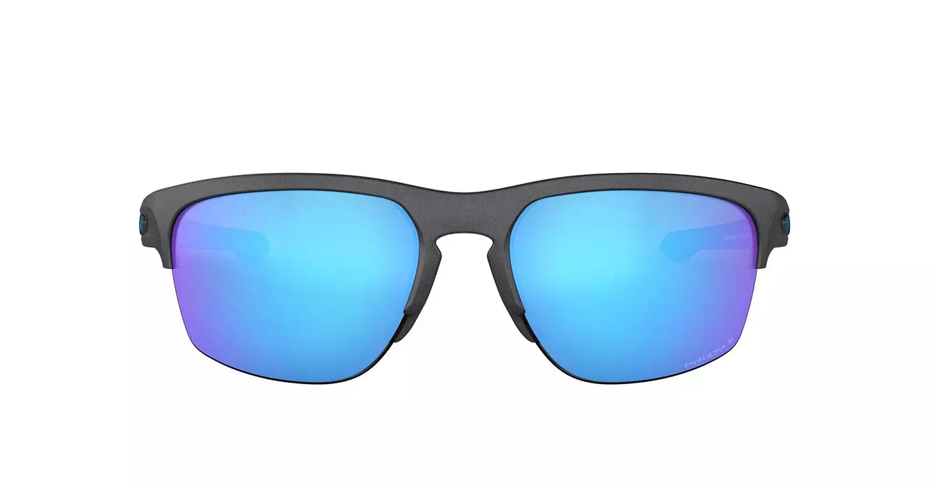 Oakley Sliver Edge (A) Steel W/ Prizm Sapphire Polarized (OO9414-06) s63