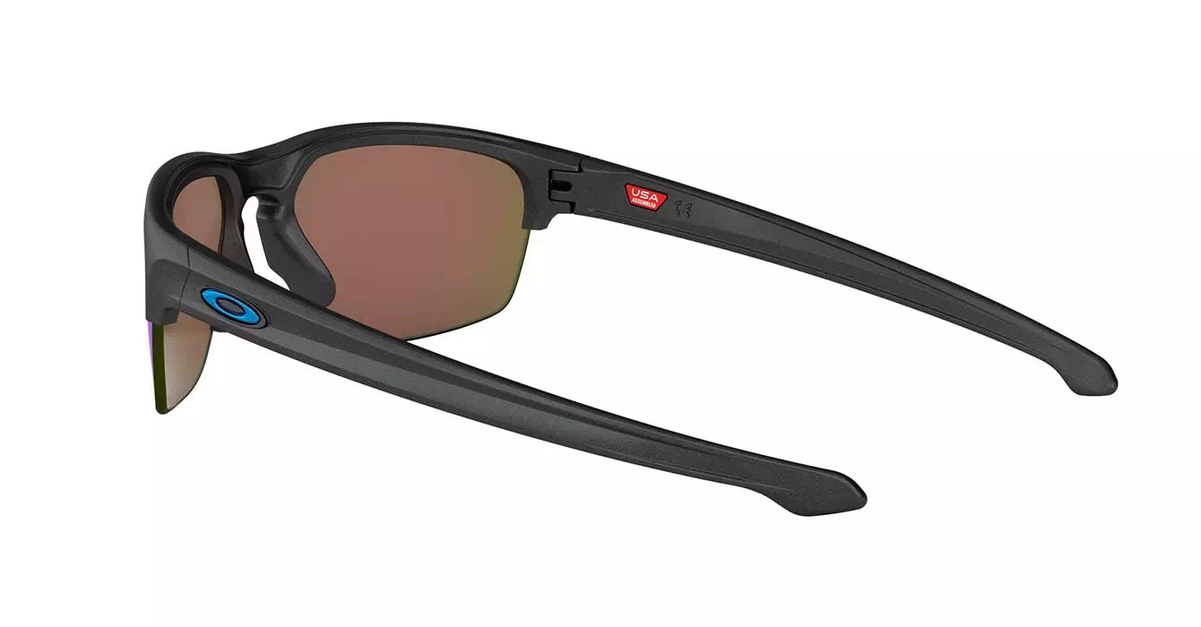 Oakley Sliver Edge (A) Steel W/ Prizm Sapphire Polarized (OO9414-06) s63