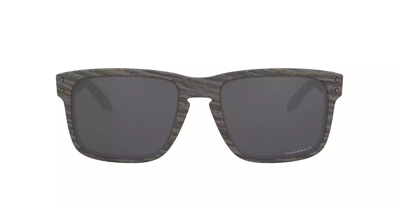 Oakley Holbrook (A) Woodgrain W/ Prizm Black Polarized (OO9244-45) s56