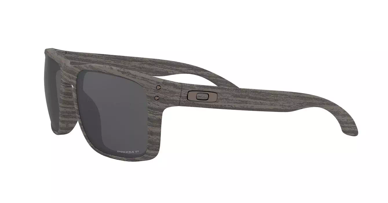Oakley Holbrook (A) Woodgrain W/ Prizm Black Polarized (OO9244-45) s56