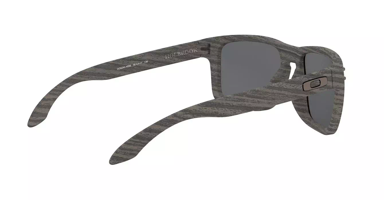 Oakley Holbrook (A) Woodgrain W/ Prizm Black Polarized (OO9244-45) s56