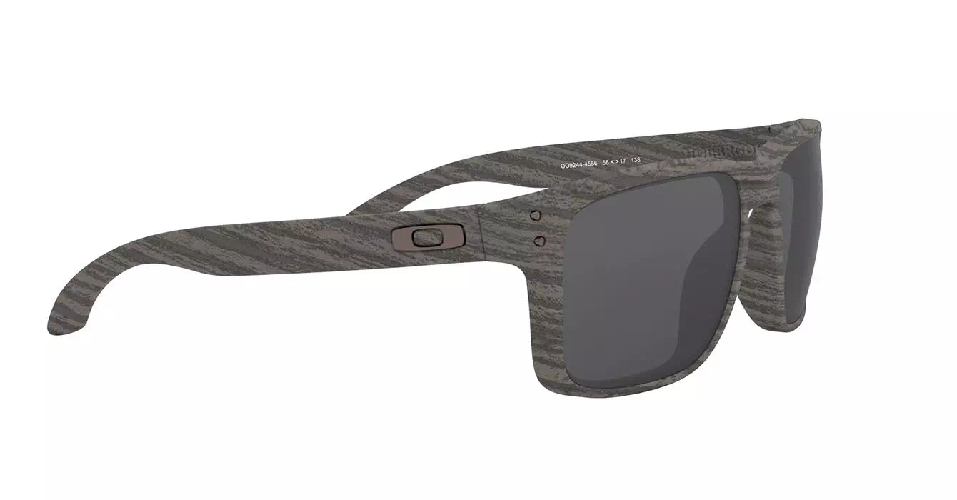 Oakley Holbrook (A) Woodgrain W/ Prizm Black Polarized (OO9244-45) s56