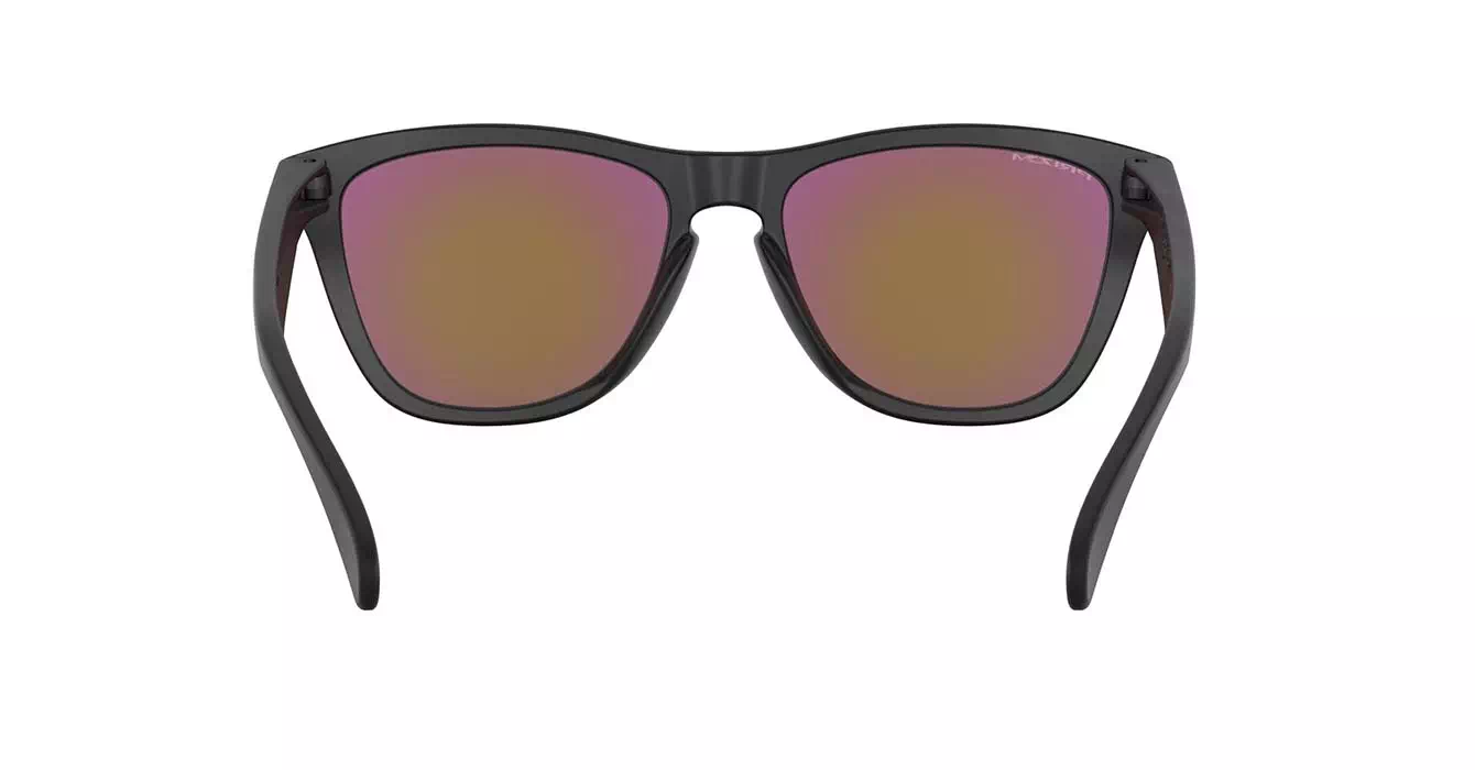 Oakley Frogskins (A) Matte Black W/ Prizm Violet (OO9245-95) s54
