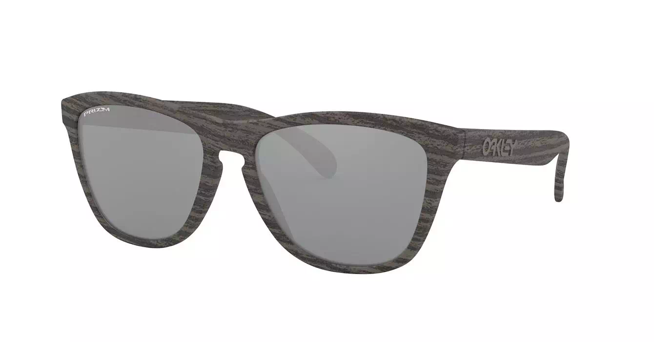 Oakley Frogskins (A) Woodgrain W/ Prizm Black (OO9245-97) s54