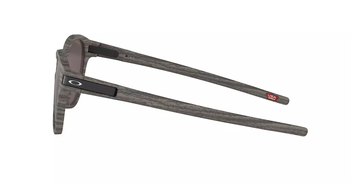 Oakley Latch (A) Woodgrain W/ Prizm Black (OO9349-32) s53