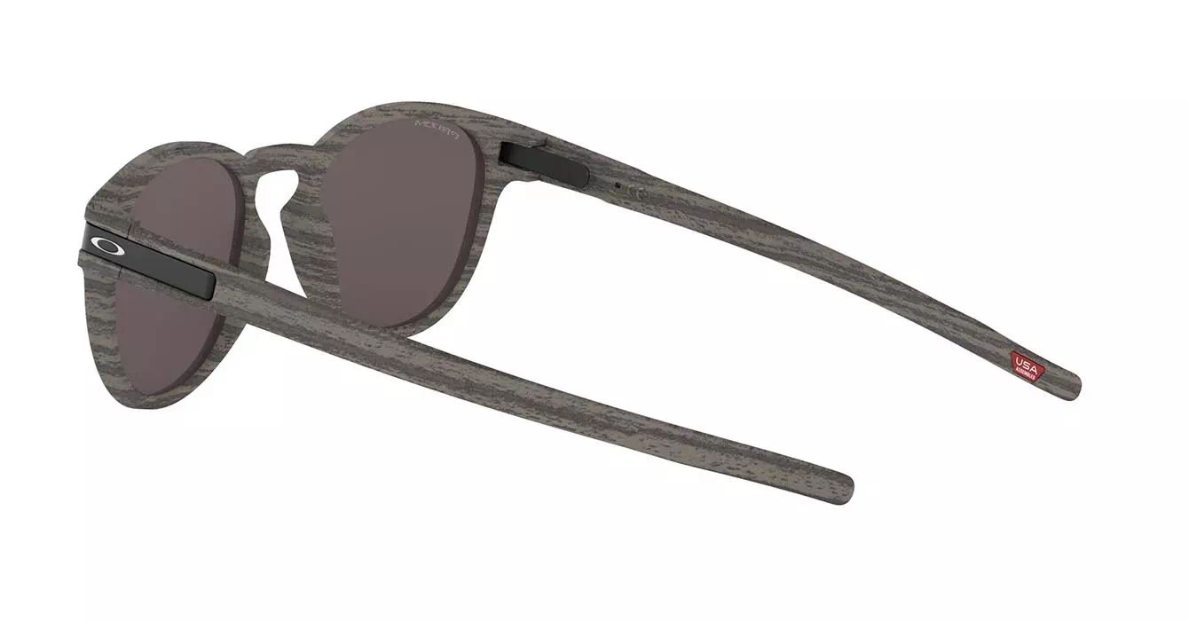 Oakley Latch (A) Woodgrain W/ Prizm Black (OO9349-32) s53