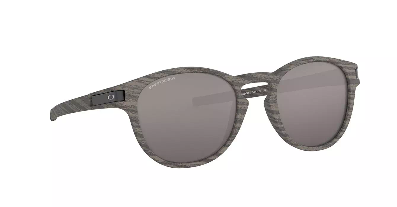 Oakley Latch (A) Woodgrain W/ Prizm Black (OO9349-32) s53