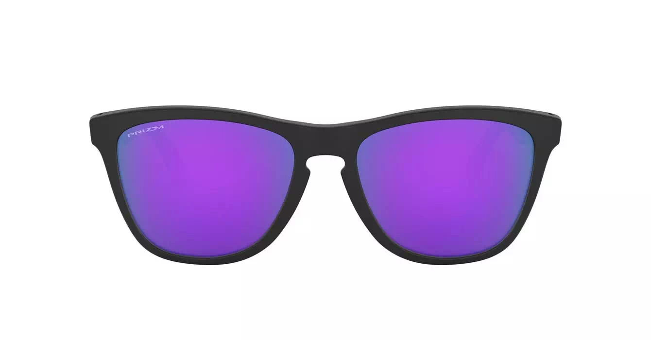 Oakley Frogskins Mix (A) Matte Black W/ Prizm Violet (OO9428F-08) s55