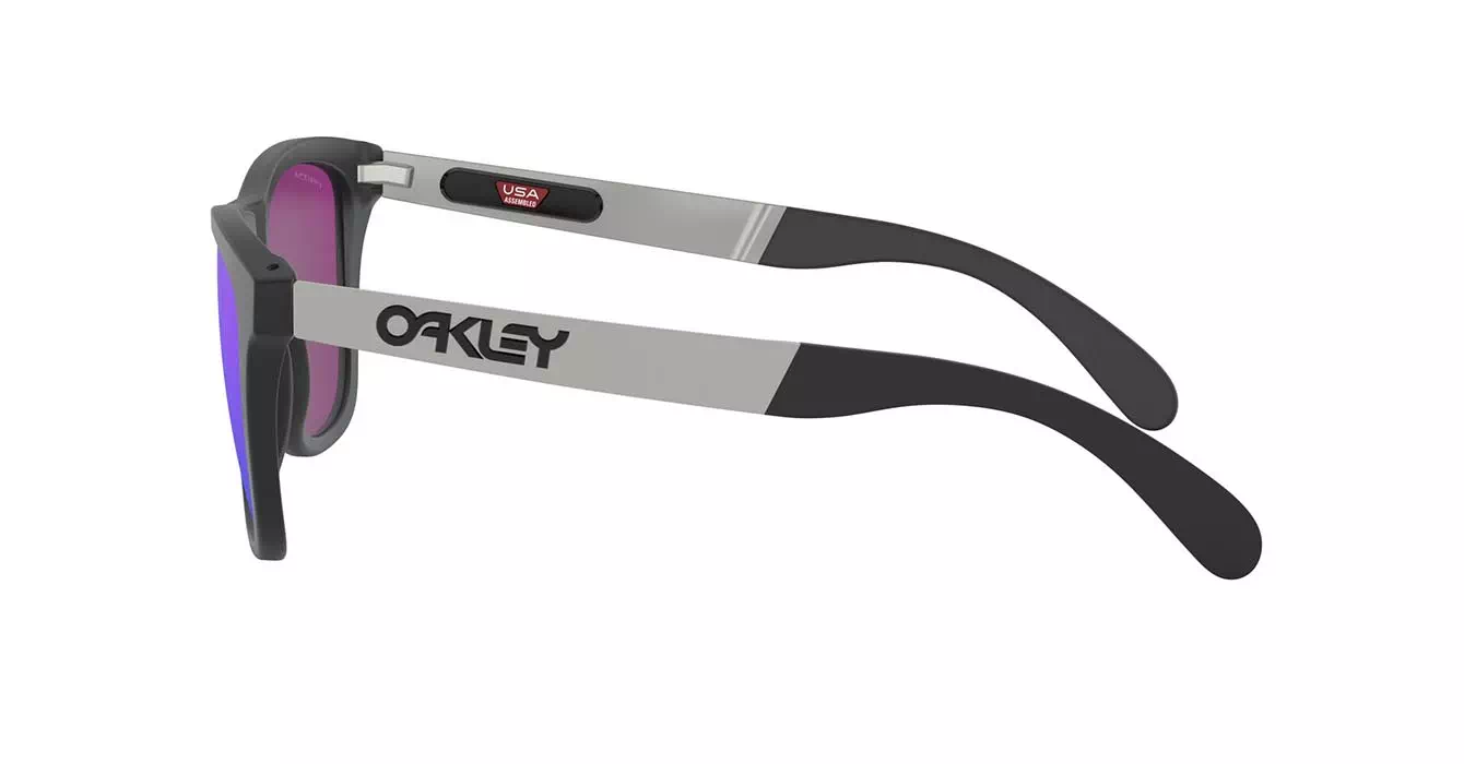 Oakley Frogskins Mix (A) Matte Black W/ Prizm Violet (OO9428F-08) s55