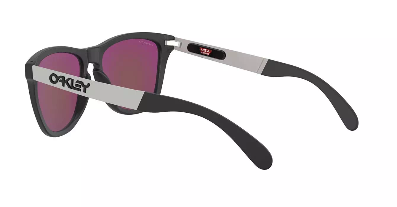 Oakley Frogskins Mix (A) Matte Black W/ Prizm Violet (OO9428F-08) s55